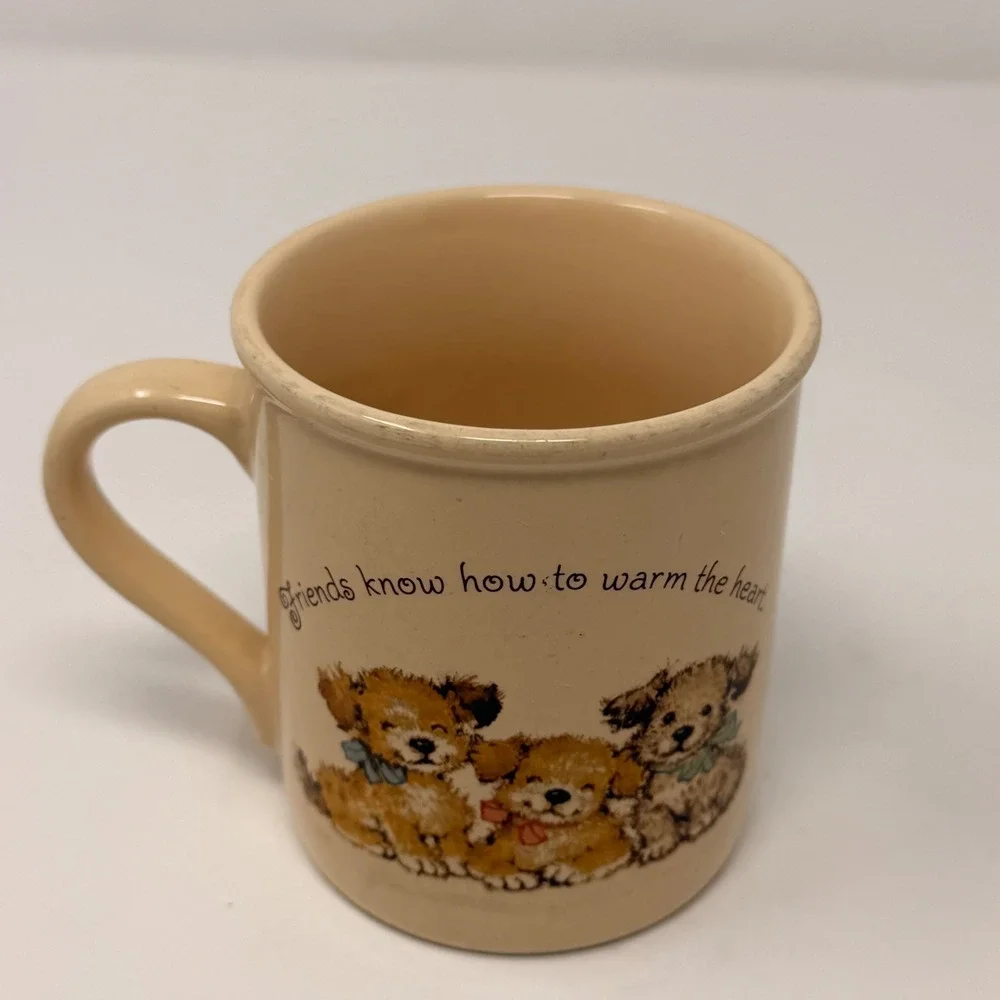 Vintage Hallmark Mugs Set‎ of 4 – Inspirational Religious Friendship – Japan